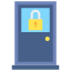 locked door icon