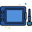 drawing tablet icon
