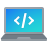 Laptop Coding icon