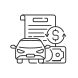 external-Vehicle-Title-Loan-pawn-shop-linear-outline-icons-papa-vector icon