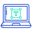 text icon