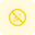 banned injection icon