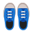 paio di scarpe da ginnastica icon