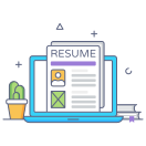 resume icon