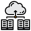 cloud library icon