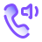 Teléfono con altavoz icon
