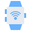 montre-intelligente-externe-internet-des-objets-nawicon-flat-nawicon icon