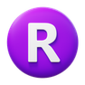 3d fluency style 등록 상표 icon