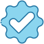 Bearicons-blue-bearicons-de-reputação verificada externamente icon