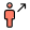 bewegung in richtung nordosten icon
