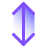 Redimensionar Vertical icon