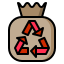 sac poubelle icon