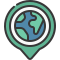 external-earth-location-pins-soft-fill-soft-fill-juicy-fish icon