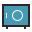 retro style safe icon
