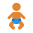 color style baby skin type 3 icon