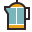 retro style pressstempelkanne icon