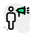 announcement for the worker for new rules icon