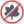 Drugs for recreational use is banned in public location icon