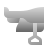 deco duotone style saddle icon
