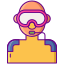 Snorkeling icon