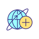 global shipping icon