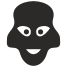 cartoon hero icon