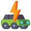 electric car icon