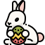 easter bunny icon
