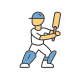 Batsman icon