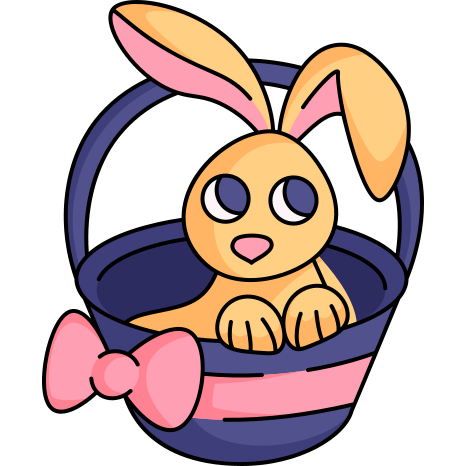 easter bunny icon