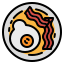 egg and bacon icon