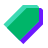 color glass style tags icon