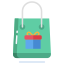 gift shopping bag icon