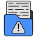 external-Folder-Error-files-and-folders-vectorslab-outline-color-vectorslab-2 icon