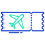 flight ticket icon