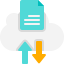 Transfer file Cloud icon