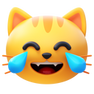 Cat With Tears of Joy icon