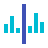 color style audio skimming icon