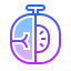 gradient style 잘린 멜론 icon