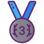 Médaille d'argent olympique icon