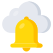 Cloud Bell icon