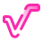 pulsar gradient style 제곱근 icon