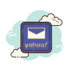 aplicación de correo yahoo icon