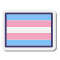 drapeau transgenre icon