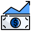 financial growth icon