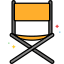 Silla de camping icon