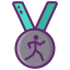 Médaille d'argent olympique icon