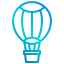 hot air balloon icon
