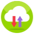 Cloud-Datenübertragung icon
