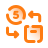 pulsar gradient style transaktion icon